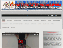 Tablet Screenshot of fatefina.com.br